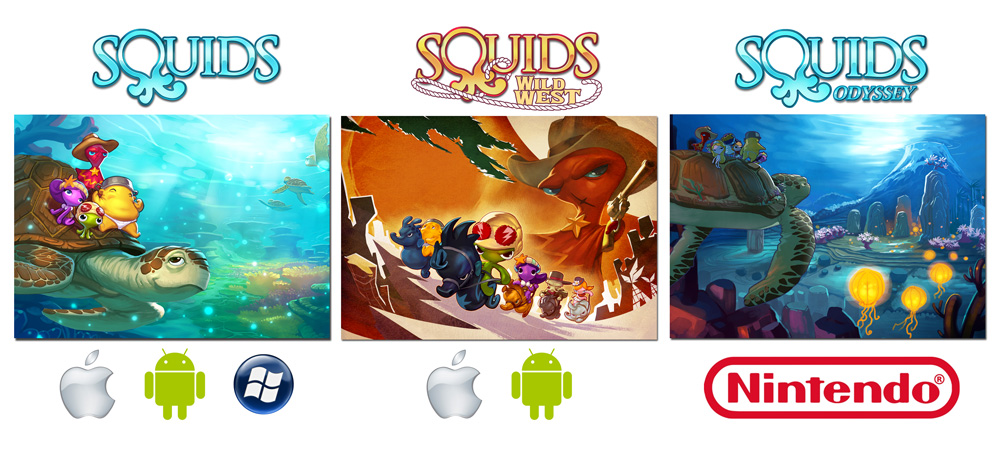 Squids versions and platforms